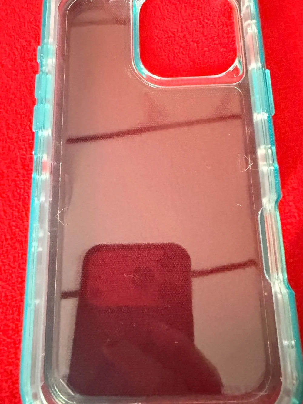 Protective Turquoise Phone Case for iPhone 16 Pro Max